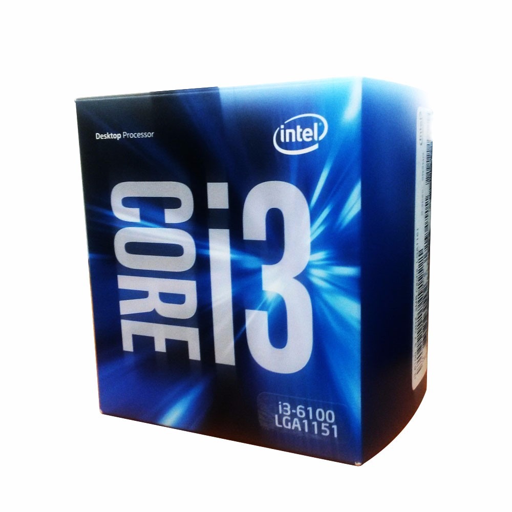 Intel Core  i3-6100 Processor  (3M Cache, 3.70 GHz)